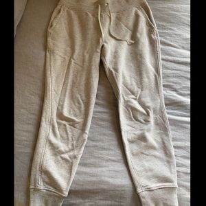 Lululemon Light Grey Jogger Sweatpants